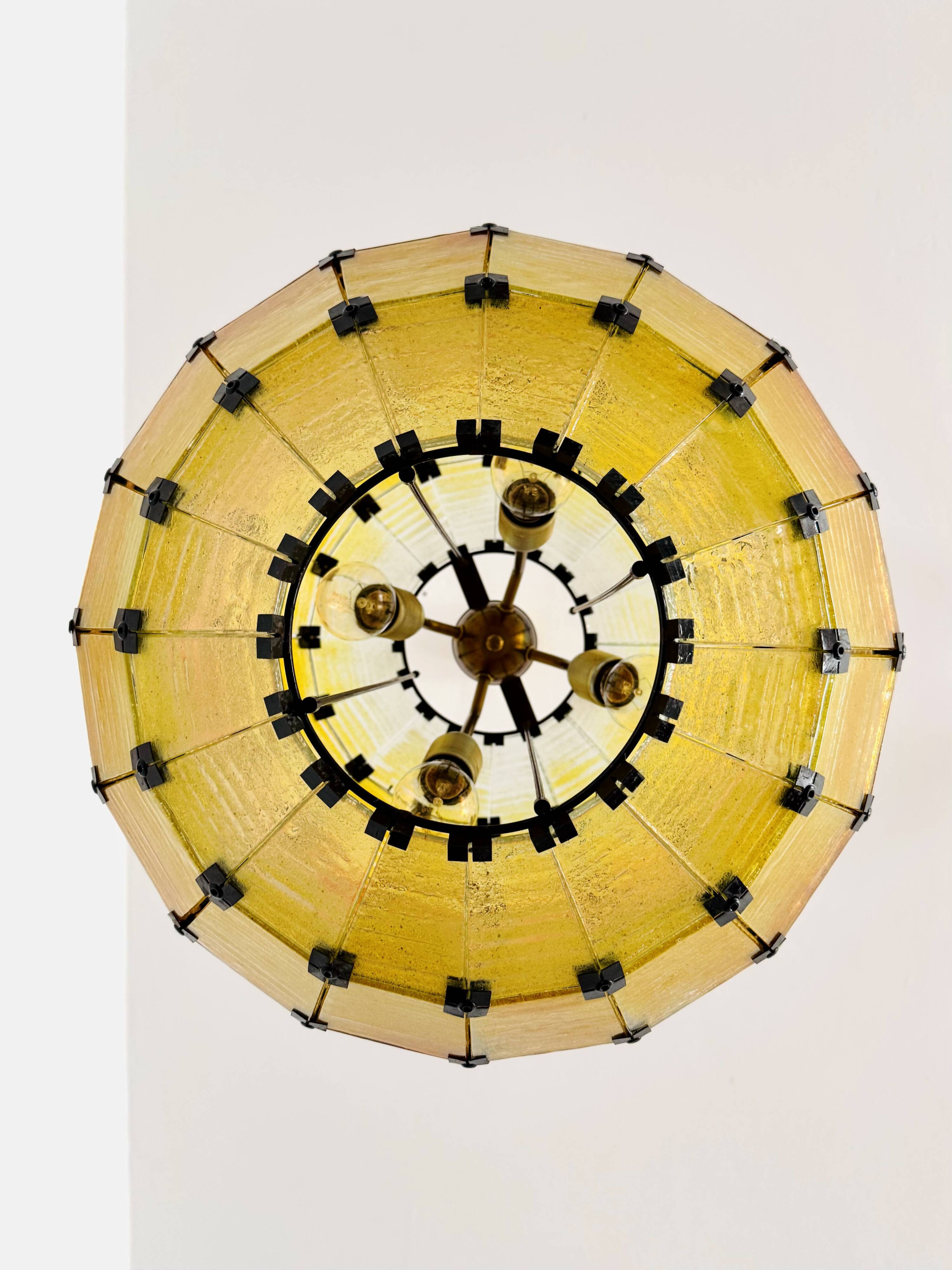 Amazing Colorful Glass Ball Pendant Lamp