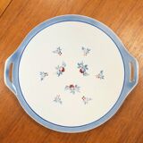 Plat fleuri vintage