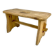 Small 80s slotted pine step bench