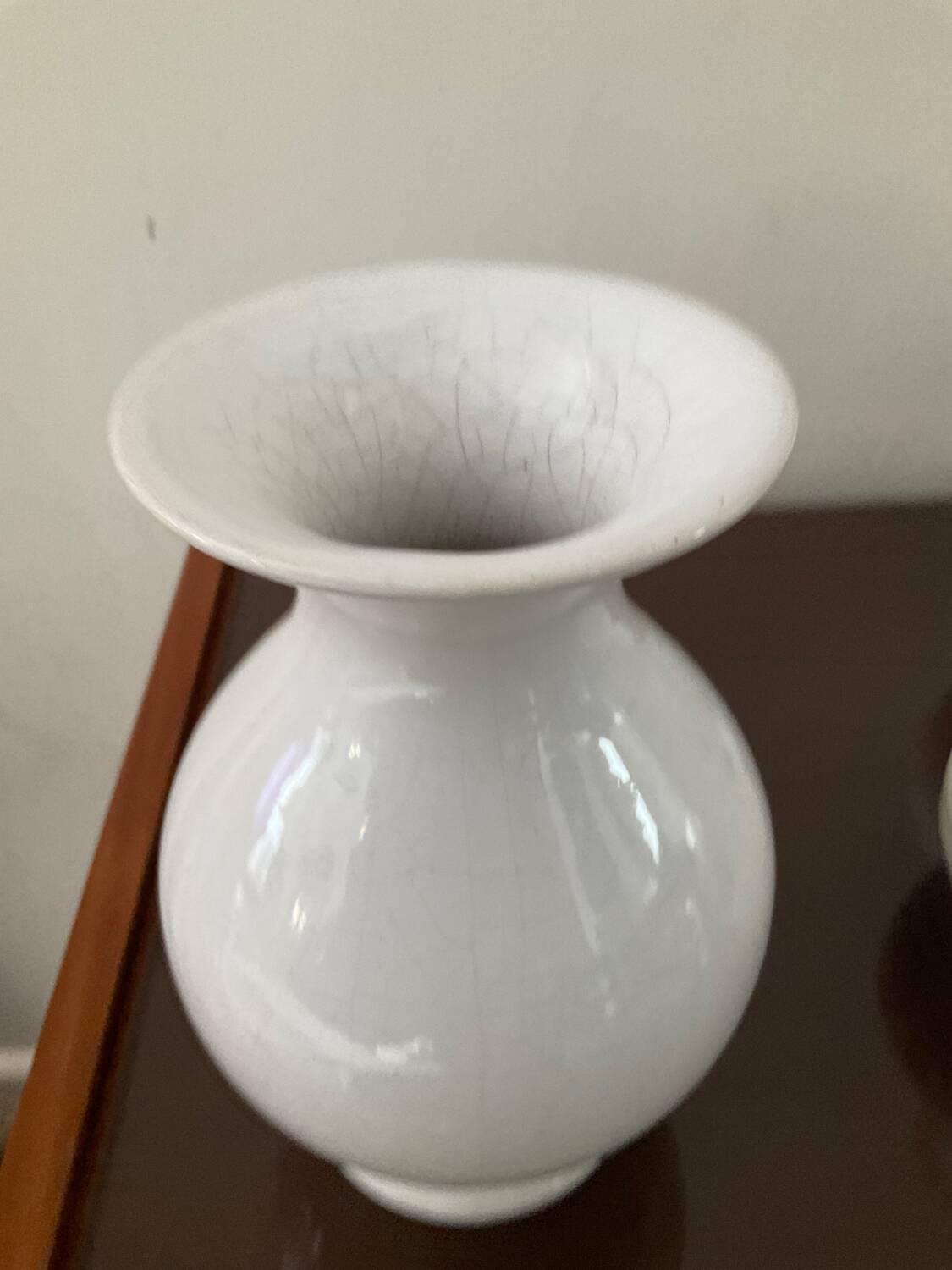 Trio de vases vintage en céramique années 60-70