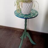 Old pedestal table restyled