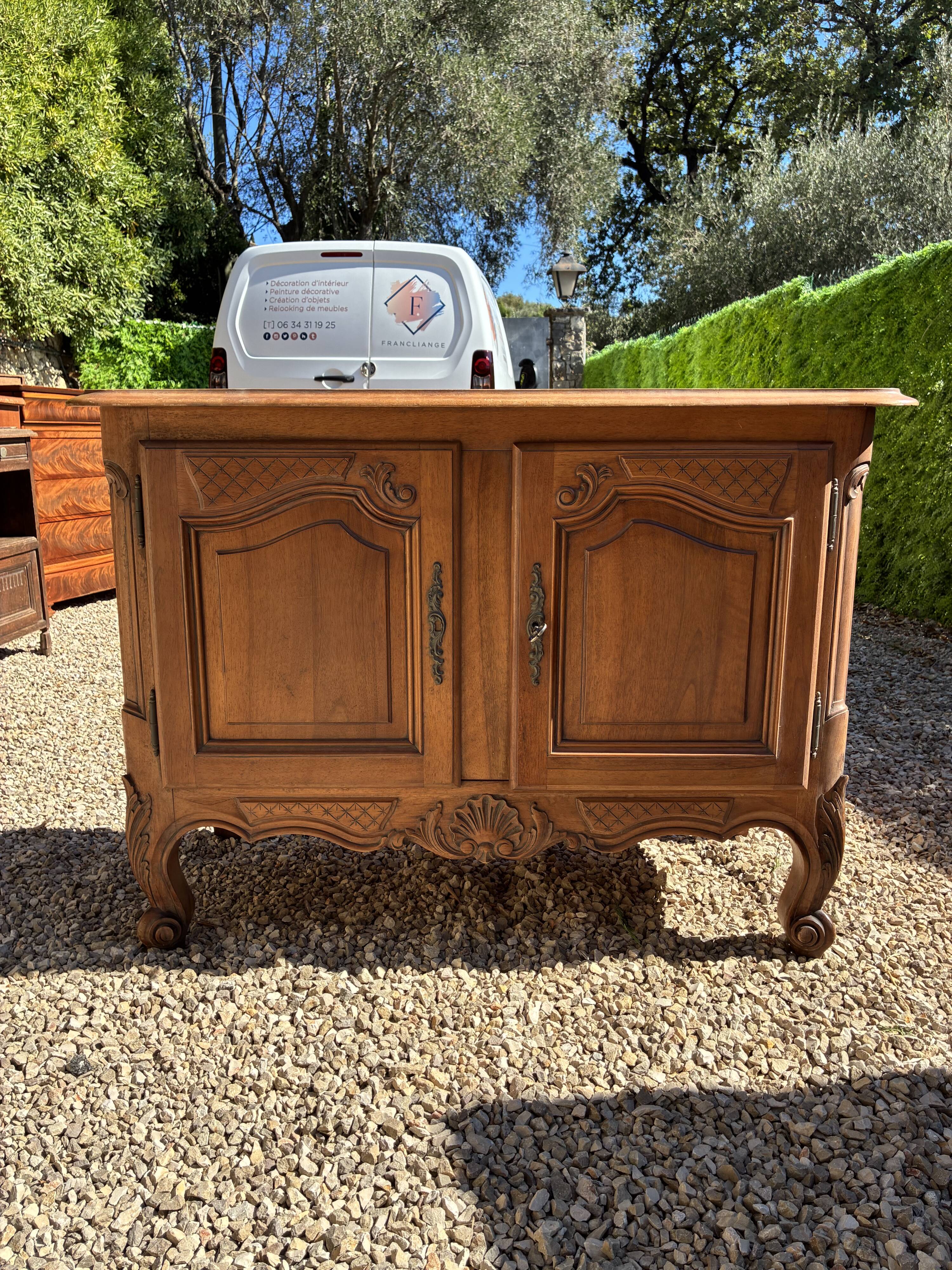 Wooden sideboard or TV cabinet