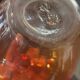 Blown glass vase, V from B, Ornaments