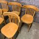 Lot de 6 chaise de bistrot ancienne 1960