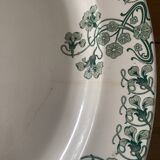 BFK Boch Frères Keramis oval dish, Capucines model, small model