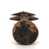 Ashanti Akuaba African Art Statue from Ghana, wooden, 1980s.