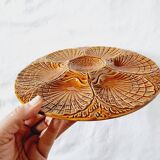 Ceramic Oyster Dish Made in Portugal in Barbotine