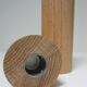Pair of solid wood candlesticks design