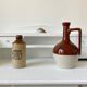 Old sandstone bottles