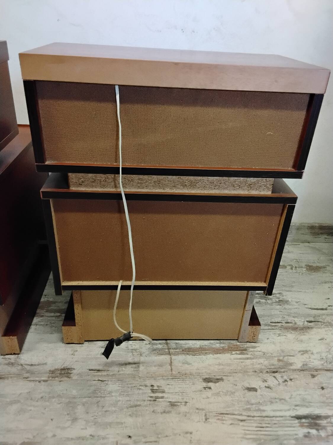Pair of Scandinavian bedside tables from the 70s