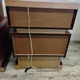 Pair of Scandinavian bedside tables from the 70s