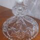 Large Bohemian Crystal Cup