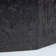 Brutalist Octagonal Coffee Table in Black Stone Look Resin, 1970s