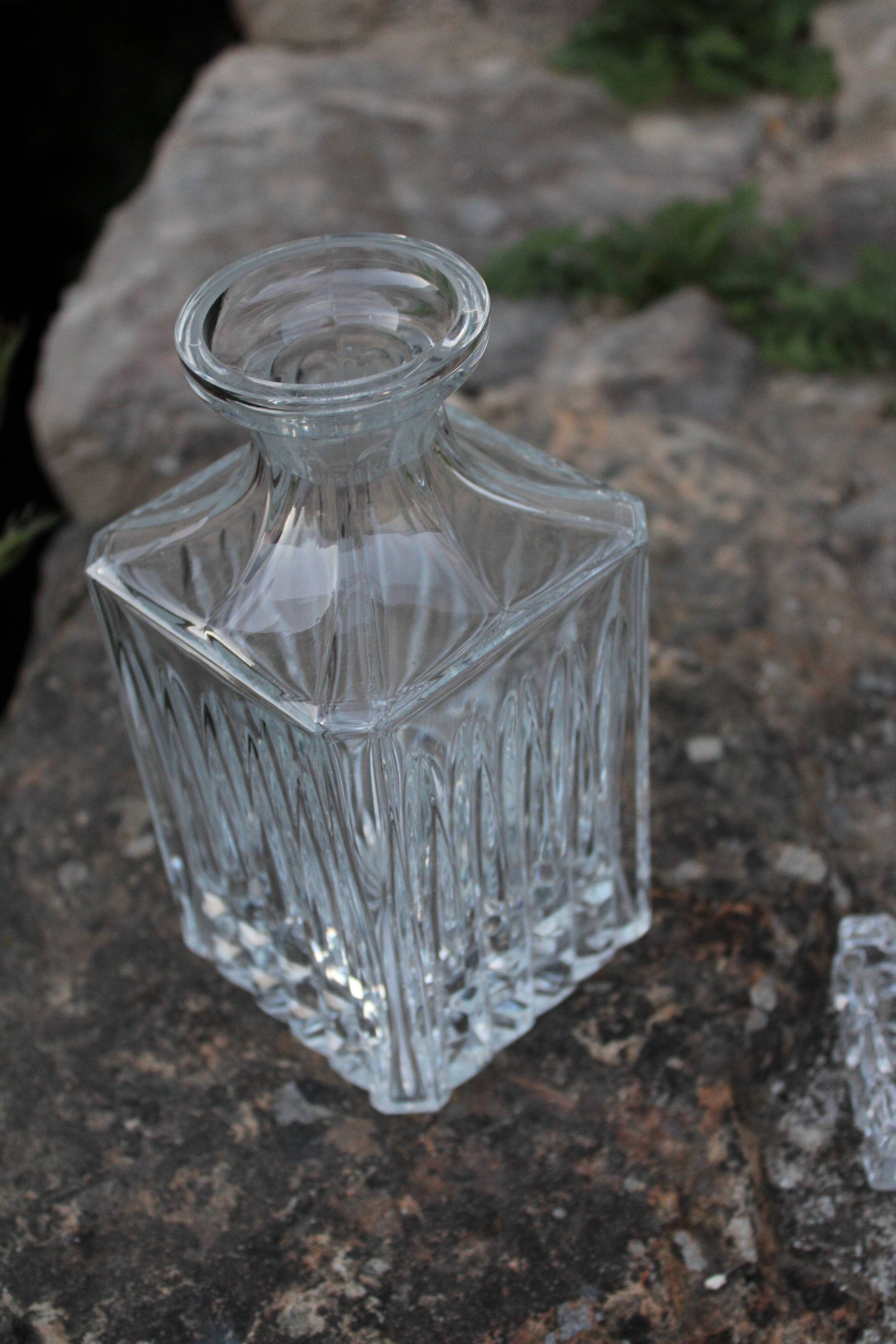 Vintage whisky carafe