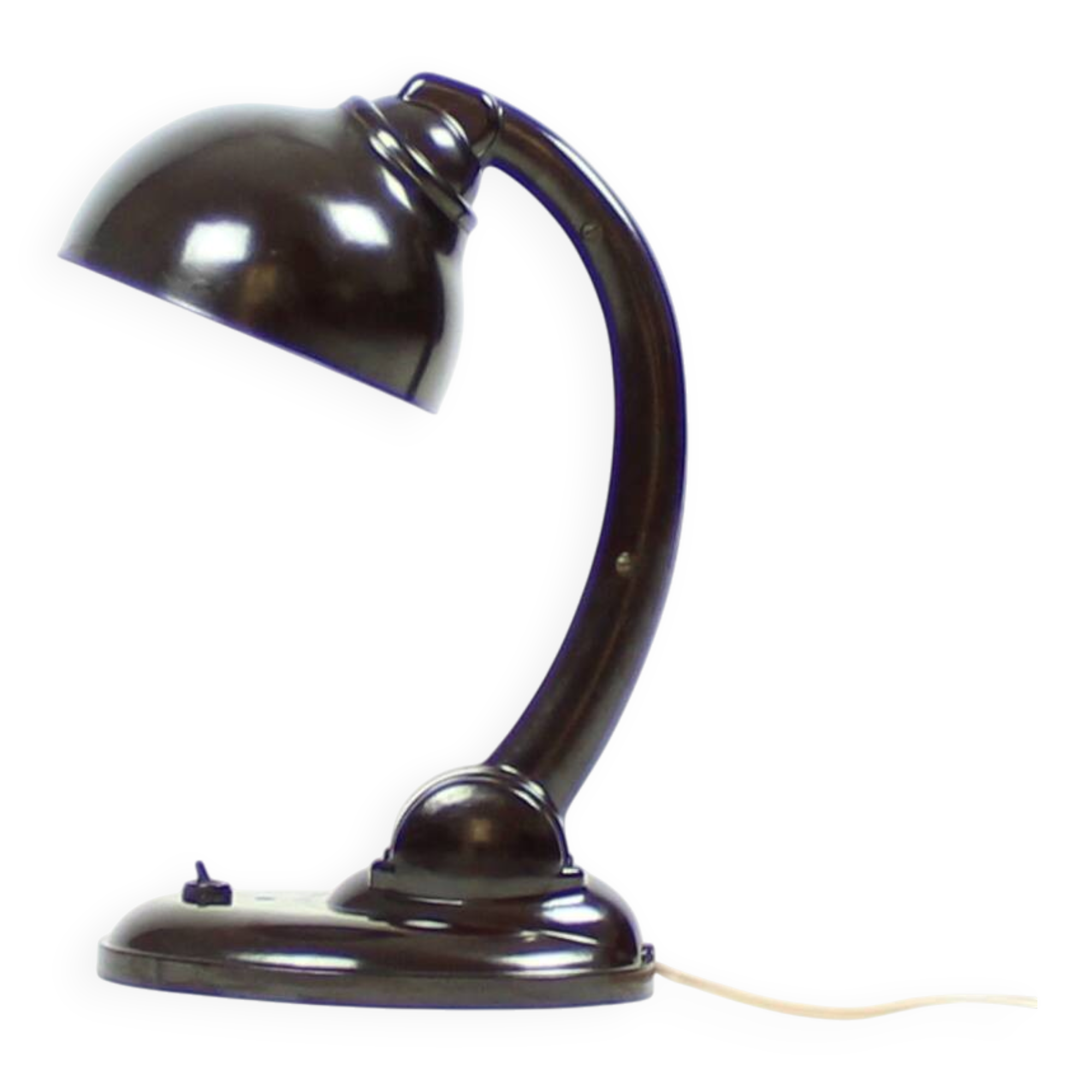 Bakelite Table Lamp Model 11126 By Eric Kirkman Cole, 1930s