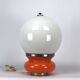 Vintage Italian coloured Murano glass table lamp by Mazzega