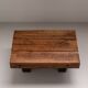 Solid Oak Wabi Sabi Coffee Table, France, 1950s