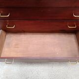 Vintage Scandinavian 4-drawer chest of drawers