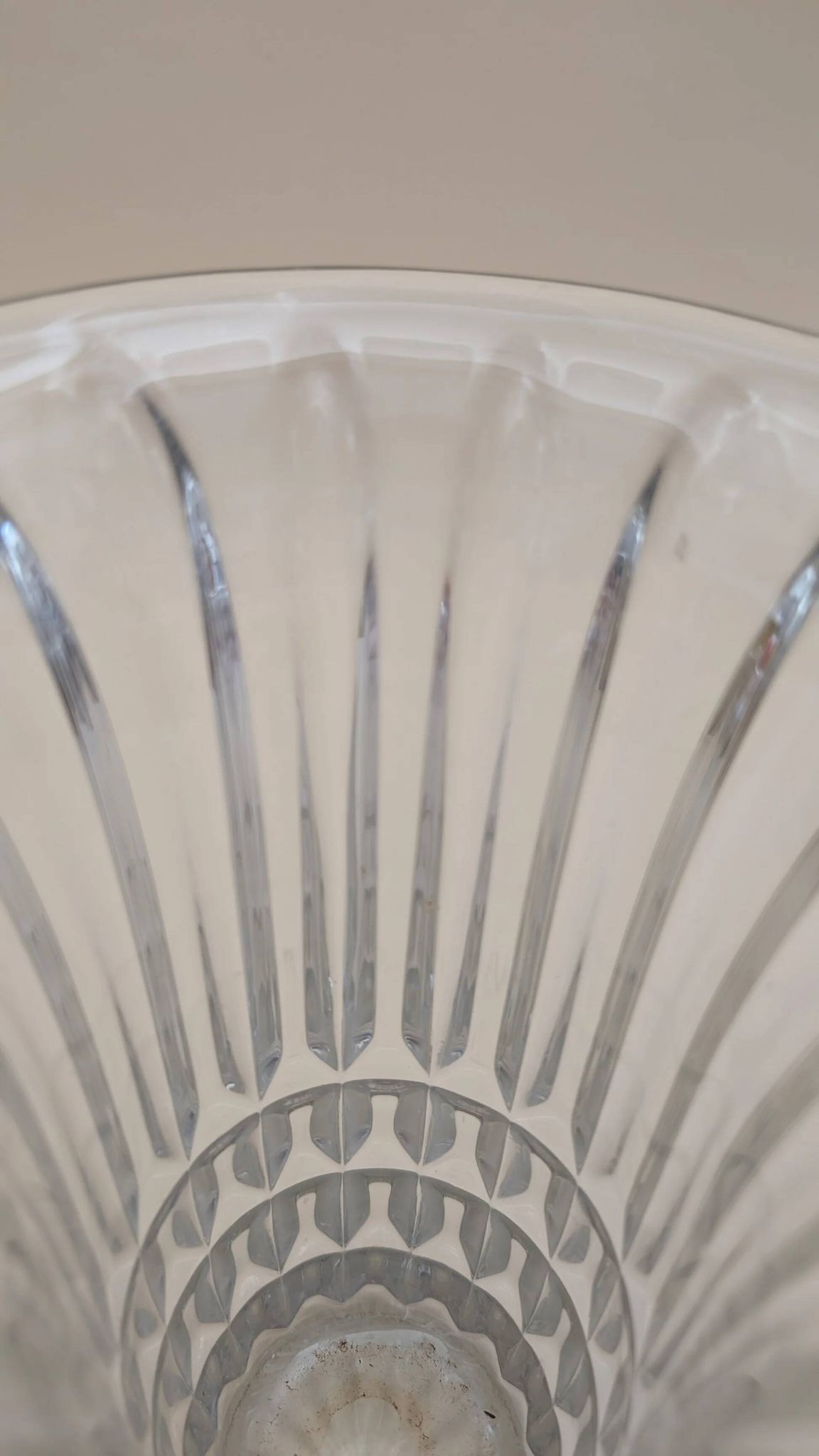 Vase en verre