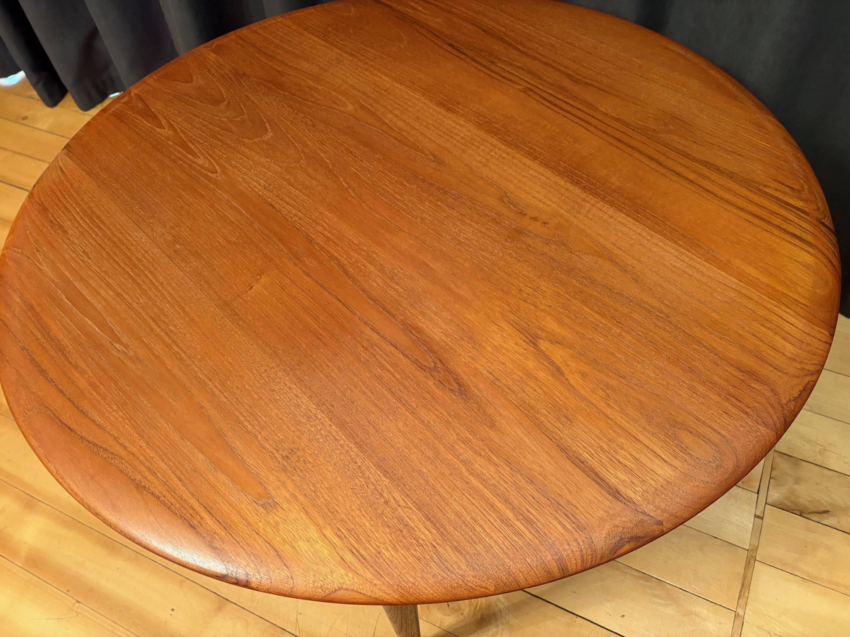 Coffee table designed by Peter Hvidt & Orla Mølgaard-Nielsen, France & Søn,