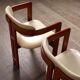 Ensemble de 6 chaises Augusto Savini Pamplona pour Pozzi, Italie 1965