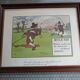 Lot de deux gravures : les règles du golf d'après ch.Crombie
