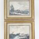 Two signed 19th century landscape watercolors