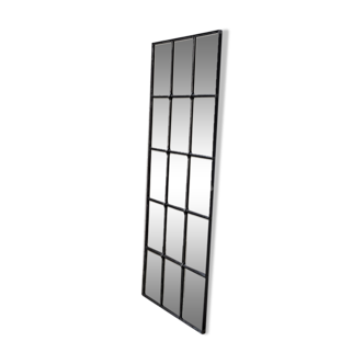 Antique industrial mirror