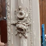 Large antique mirror/wooden frame