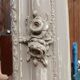 Large antique mirror/wooden frame