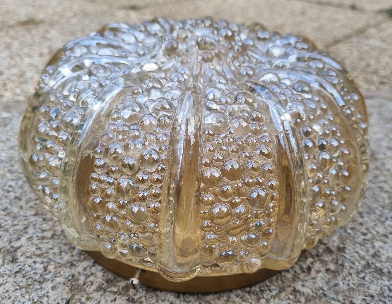 Bamberg ceiling light, Rudolph ZImmermann, bubble, vintage, 70s