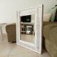 Vintage Boho rattan mirror from the 60s/70s 73*61 cm