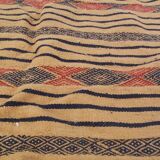 Handmade biker kilim rug in pure wool - 185x115cm