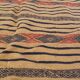 Handmade biker kilim rug in pure wool - 185x115cm