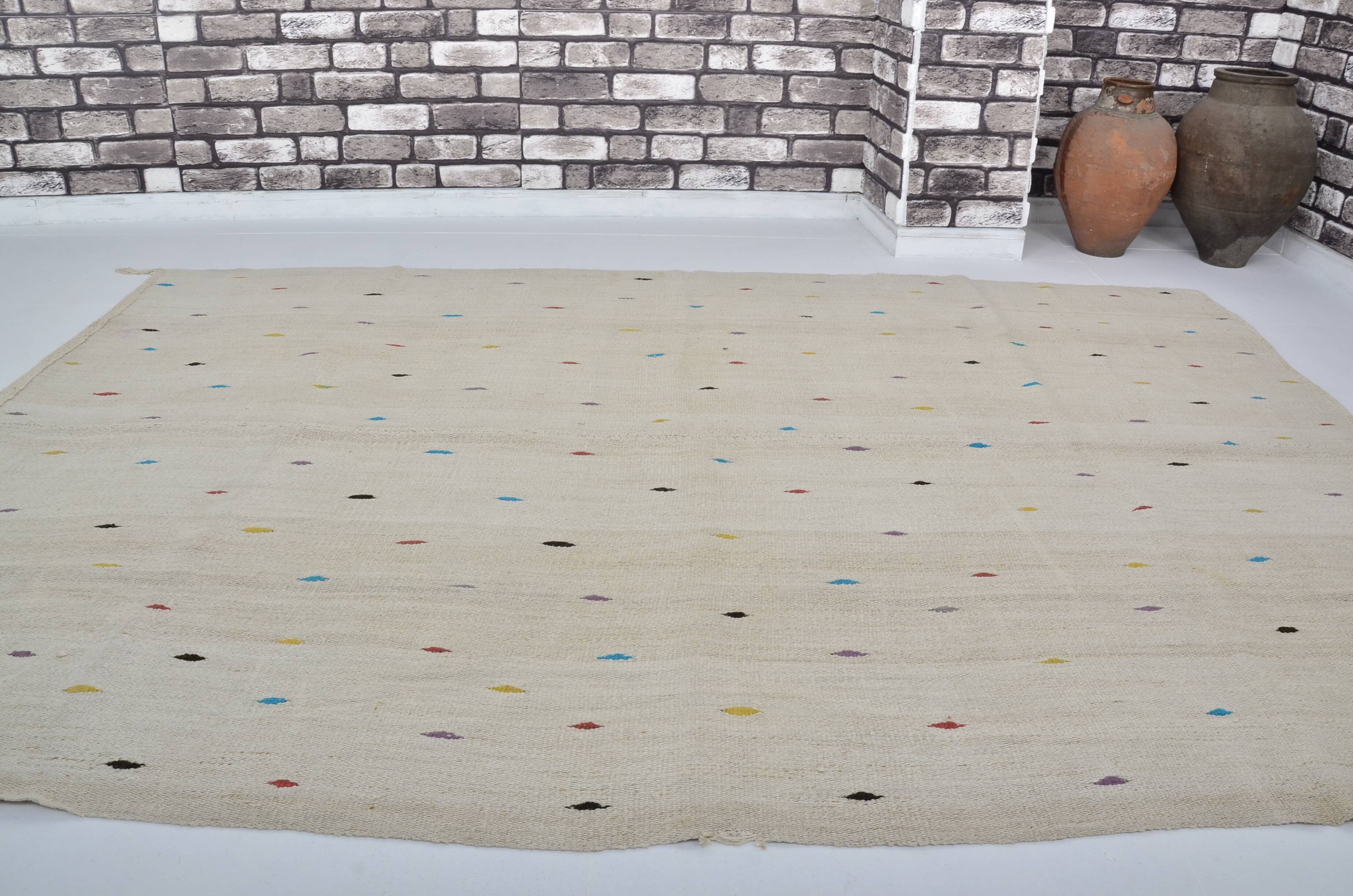 Vintage Neutral Hemp Rug sku 3069