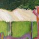 Chevaux dans la forêt, signée Annie Proszynska (1924-2008)