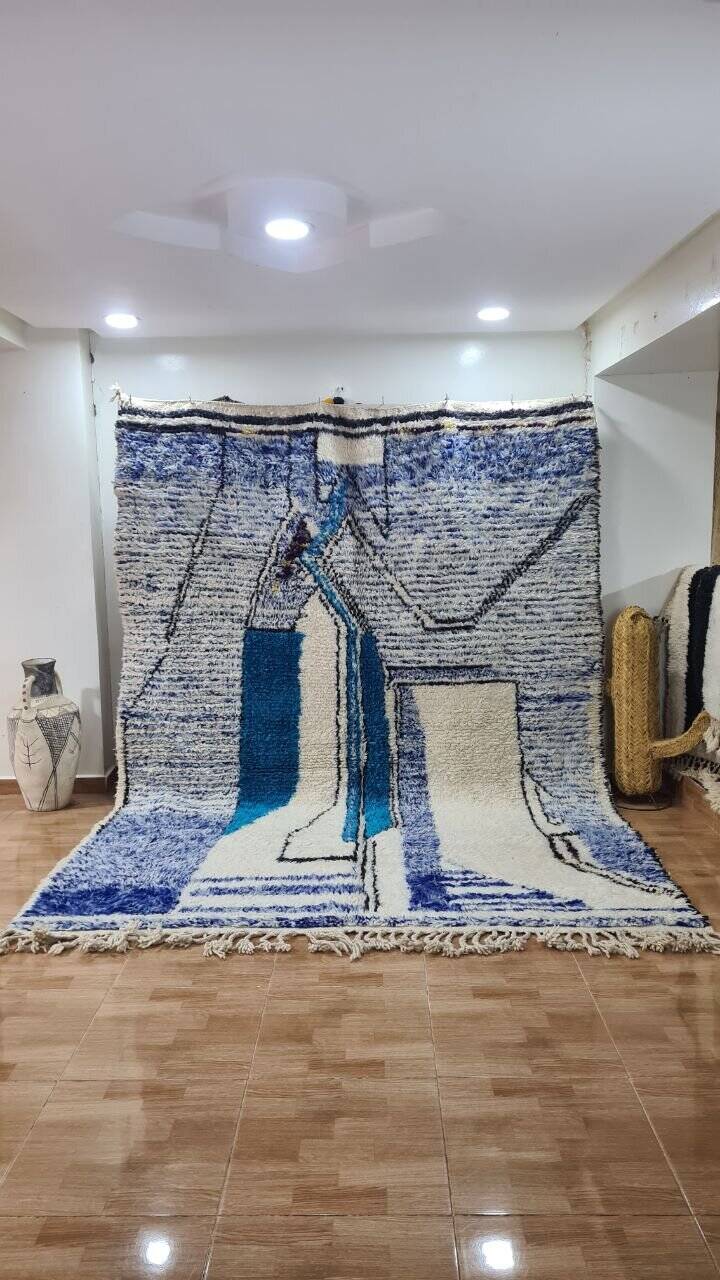 Handmade Beni Ouarain rug 300x200 cm