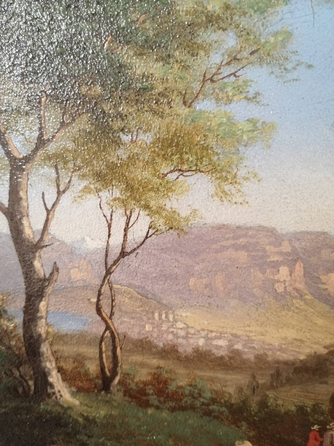 Tableau paysage alpin