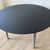 Roche Bobois Globe Trotter collection table and its four chairs