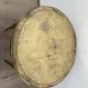 Round table gilded wood louis xvi style under glass