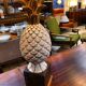 Zaccagnini ceramic pineapple lamp 1960