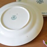 Lot of 3 plates Robert Charbonnier by Longchamp