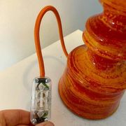 Large vintage table lamp – German pottery from the 70s | Hustadt (attributed)