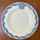 6 ironstone plates Salins Versailles model