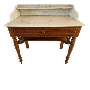 Meuble de toilette Napoléon - marbre
