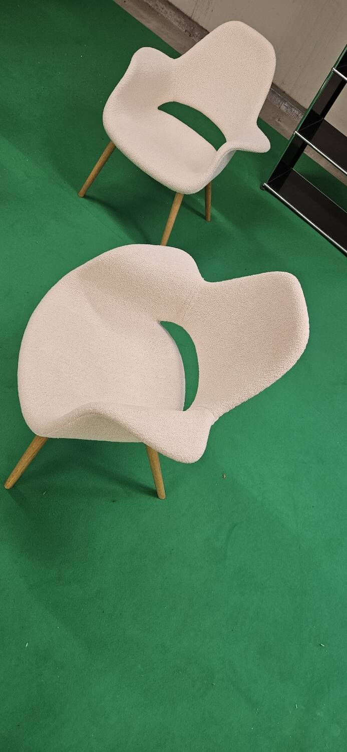 Ensemble de chaises de lecture Boucle Charles Eames Organic par Vitra