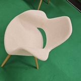 Ensemble de chaises de lecture Boucle Charles Eames Organic par Vitra