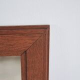 Oak Art Deco mirror