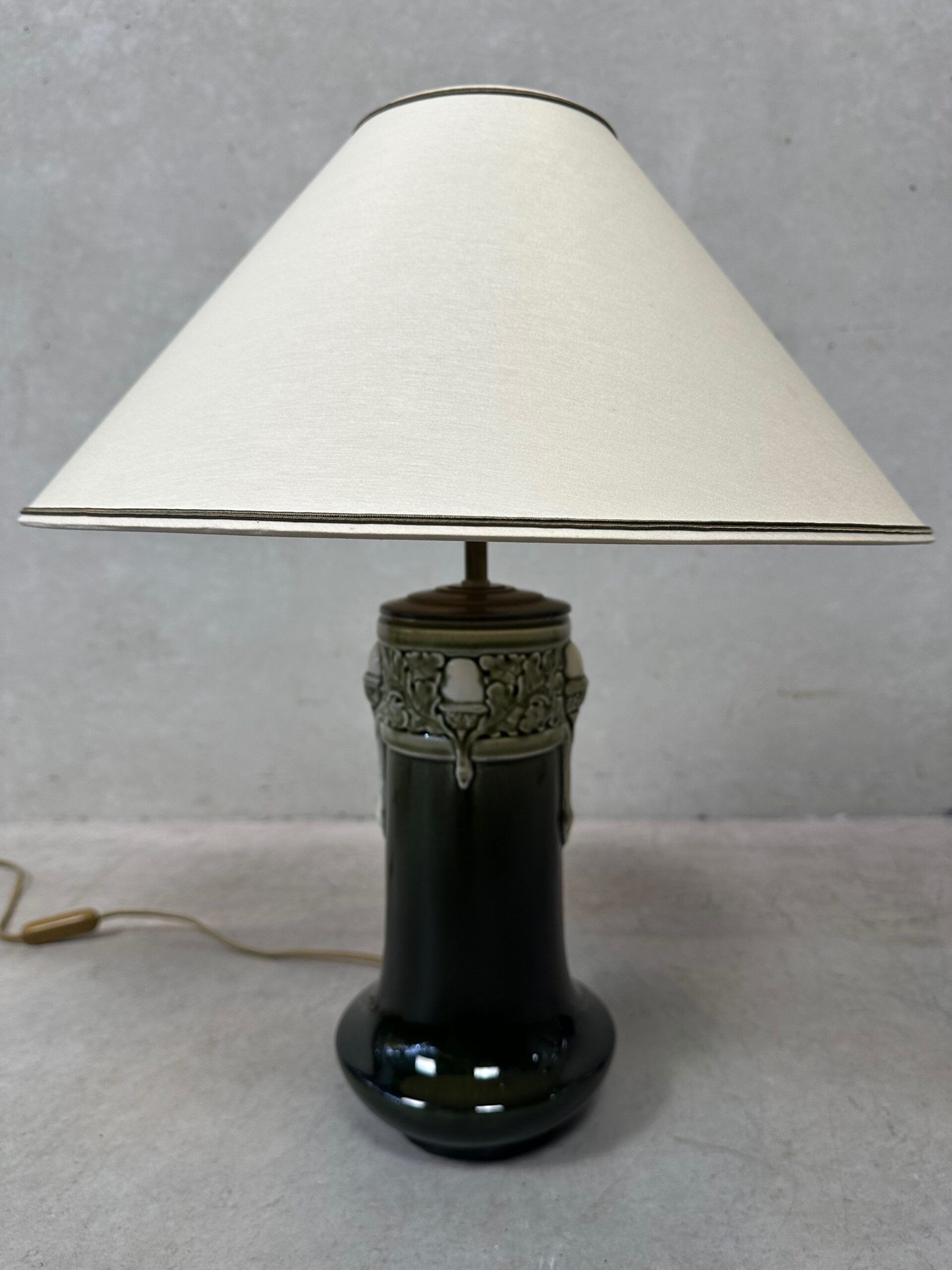 2x Art Nouveau (Fives-Lille) lamps – Gustave De Bruyn