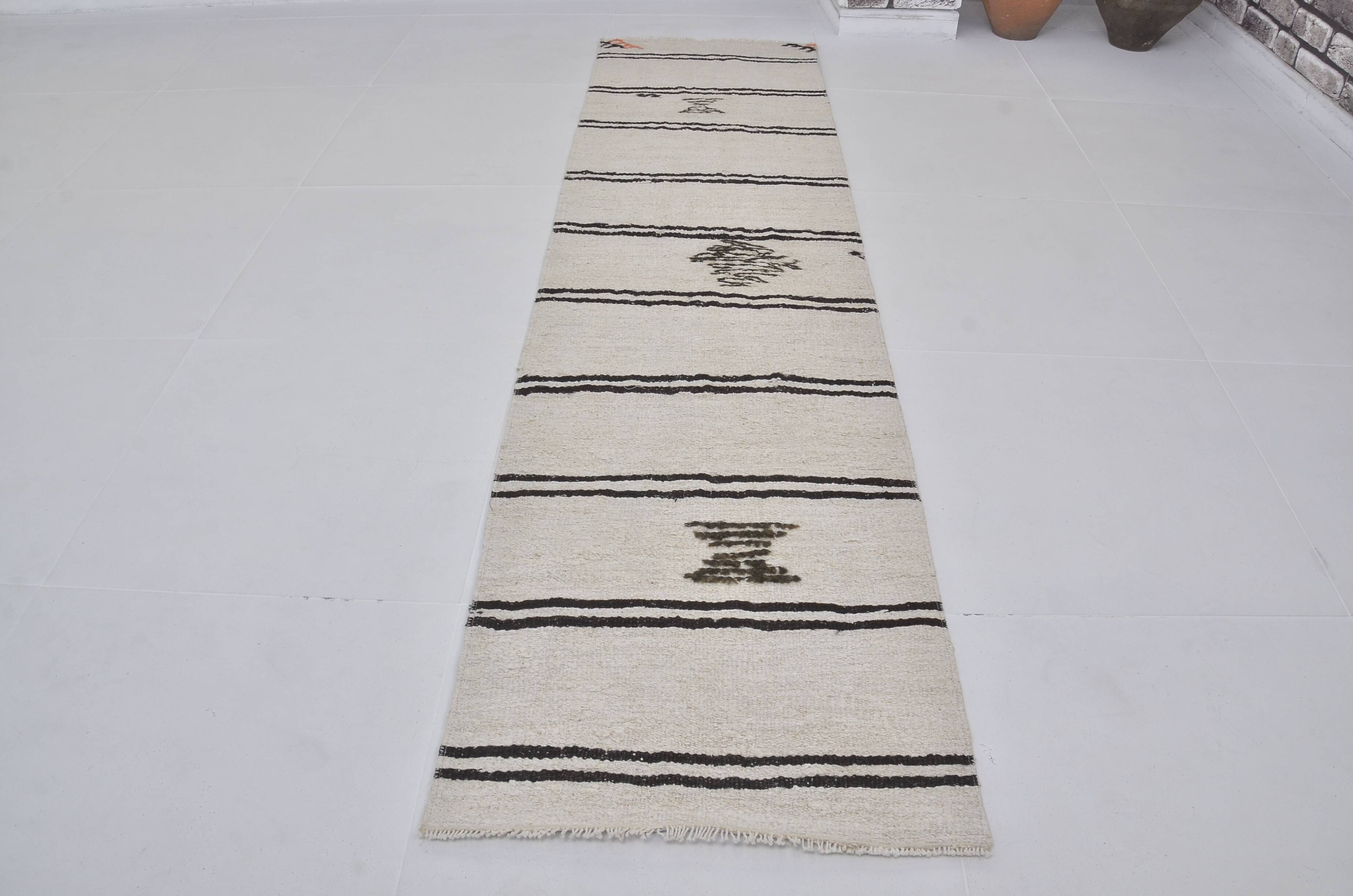 Vintage Hemp Runner Rug sku 3870